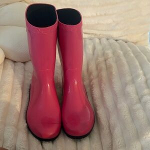 Pink UGG Rain Boots